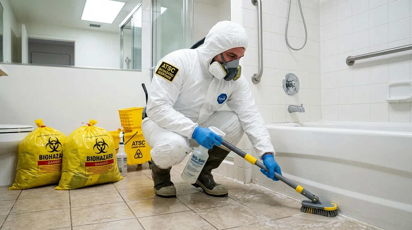 Decontamination equipment deployed for Blood Cleanup in Derry